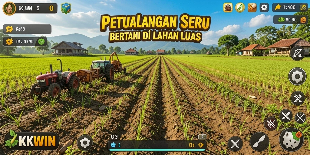 Tampilan menarik dari gameplay KKWIN yang penuh warna dan interaktif.