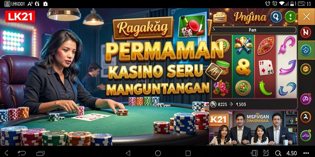Tampilan menarik dari gameplay Kasino LK21 yang menghibur.
