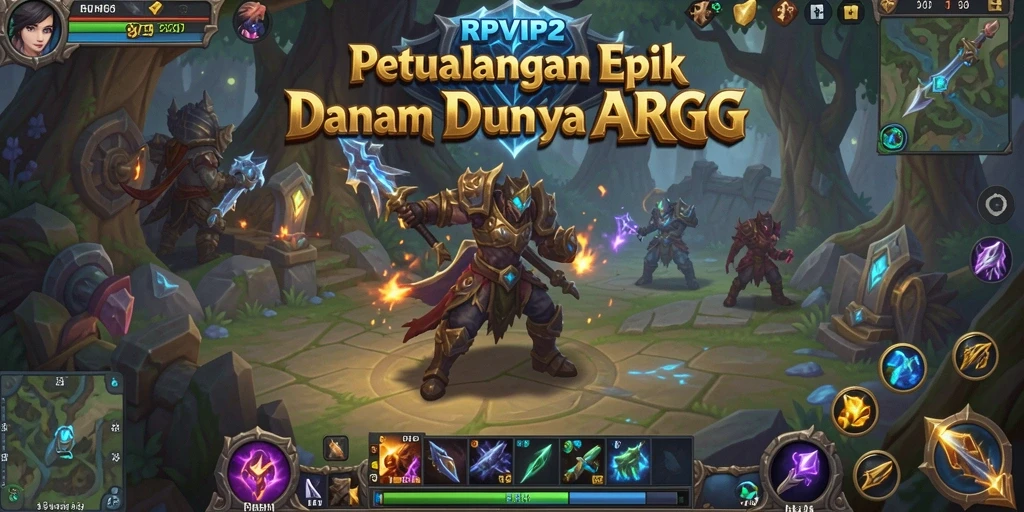 Tampilan menakjubkan dari gameplay ARPG yang mendebarkan.