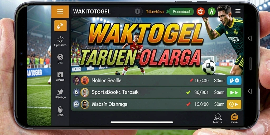 Tampilan screenshot utama WAKTOGEL yang menunjukkan pengalaman taruhan yang menarik.